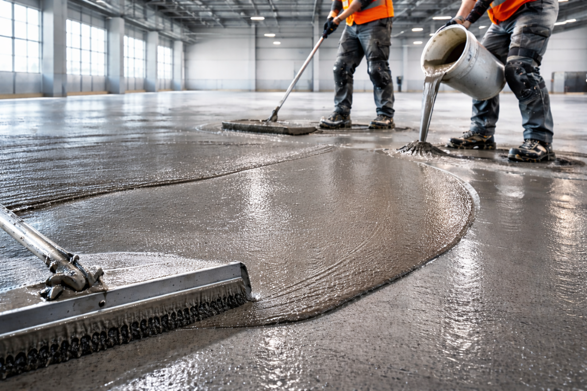 Self levelling Floors with Master Epoxy Resin Floors UK
